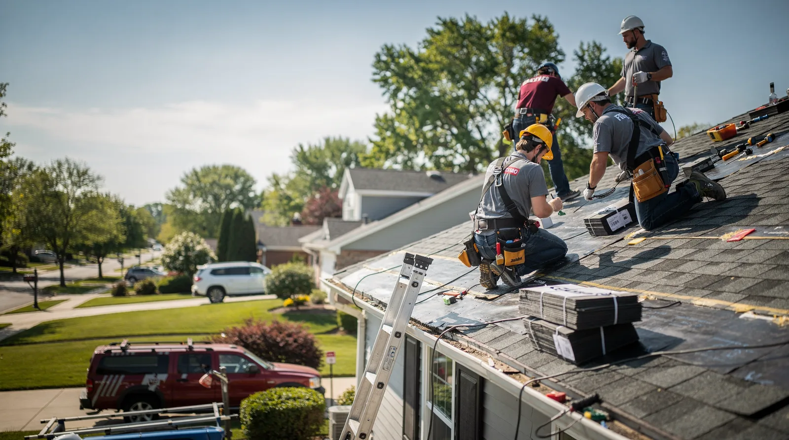 Roof Repair in Donnellson, IL around you